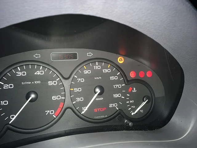 voyant sur 206 peugeot