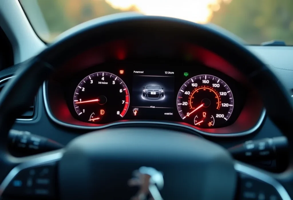 liste des voyants tableau de bord peugeot 208