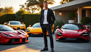 découvrez la collection impressionnante de supercars de cristiano ronaldo, un véritable passionné d'automobiles de luxe et de haute performance.