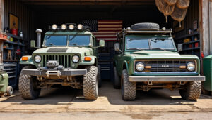 morlock motors, spécialiste des véhicules militaires et 4x4 américains, vous propose une large gamme de véhicules robustes et authentiques pour toutes vos aventures.