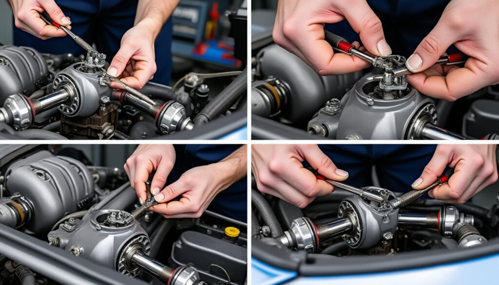 découvrez un guide détaillé pour le démontage de la tringlerie de la boîte de vitesse de votre peugeot 206, expliqué étape par étape pour vous accompagner dans cette réparation.